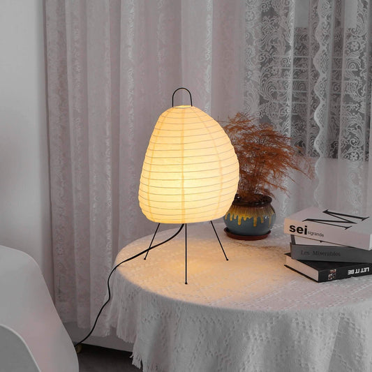 Miyu – Lampe de table en papier de riz