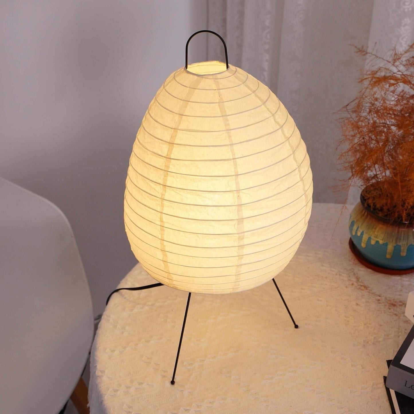 Miyu – Lampe de table en papier de riz