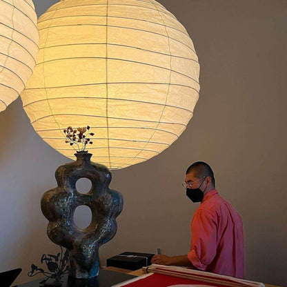 Hoshiko – Suspension en papier de riz en forme de boule