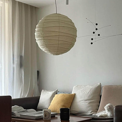 Hoshiko – Suspension en papier de riz en forme de boule