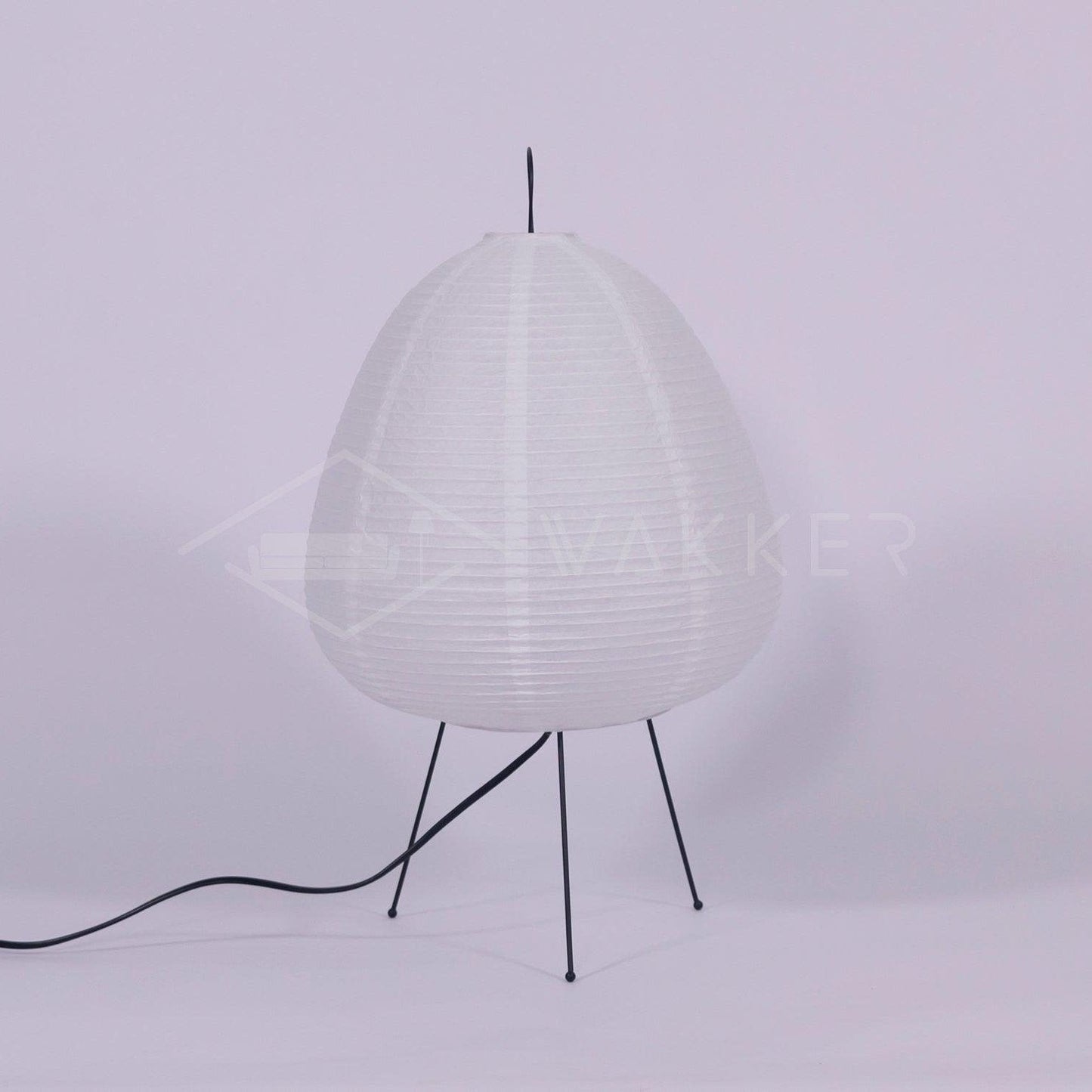 Aki – Lampe de table japonaise en papier de riz