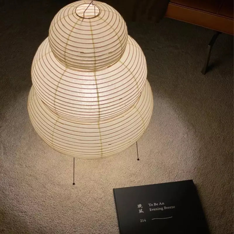 Takumi – Lampe sur pied japonaise en papier Xuan