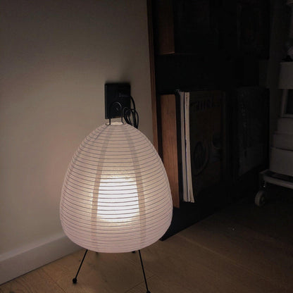 Aki – Lampe de table japonaise en papier de riz