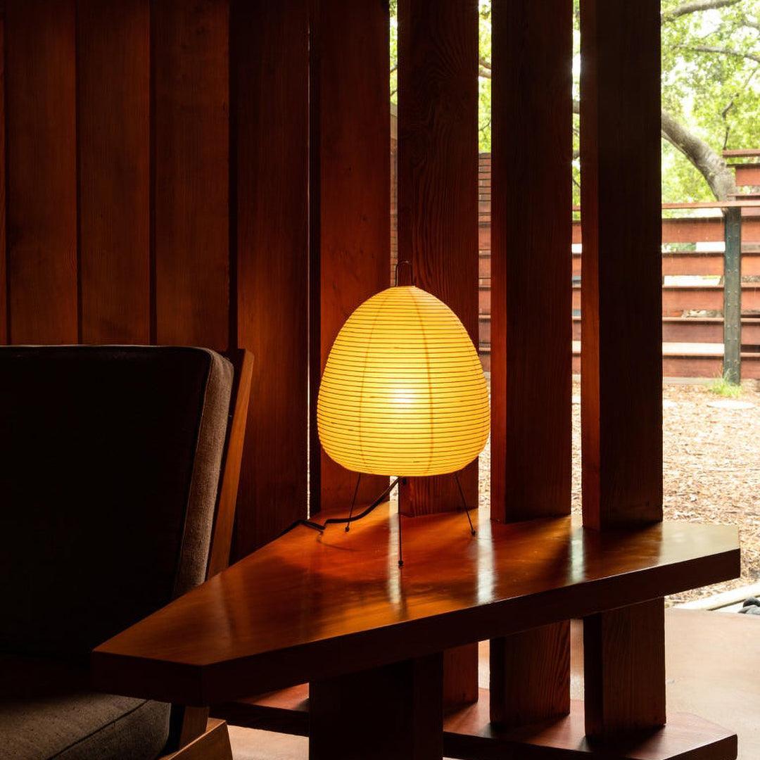 Aki – Lampe de table japonaise en papier de riz