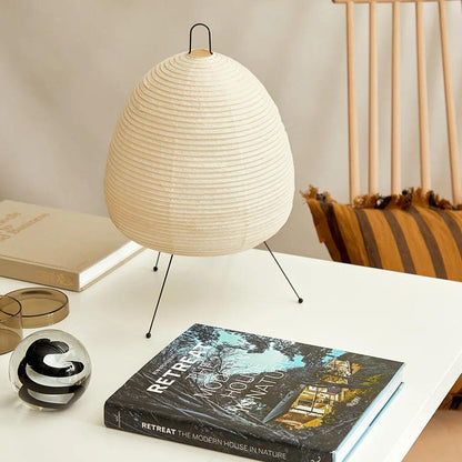 Aki – Lampe de table japonaise en papier de riz