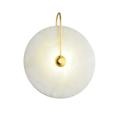 Aveline – Applique LED en pierre d'albâtre