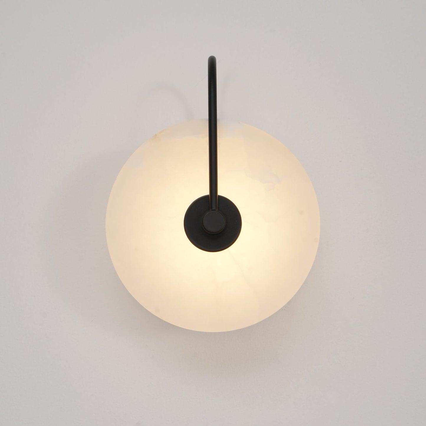 Aveline – Applique LED en pierre d'albâtre
