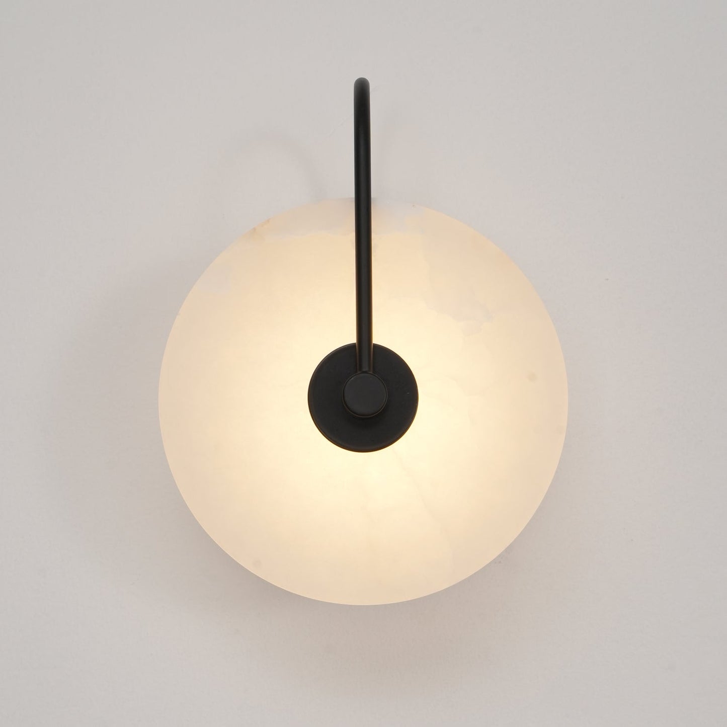 Aveline – Applique LED en pierre d'albâtre