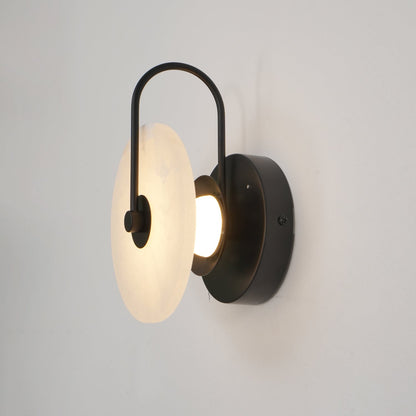 Aveline – Applique LED en pierre d'albâtre
