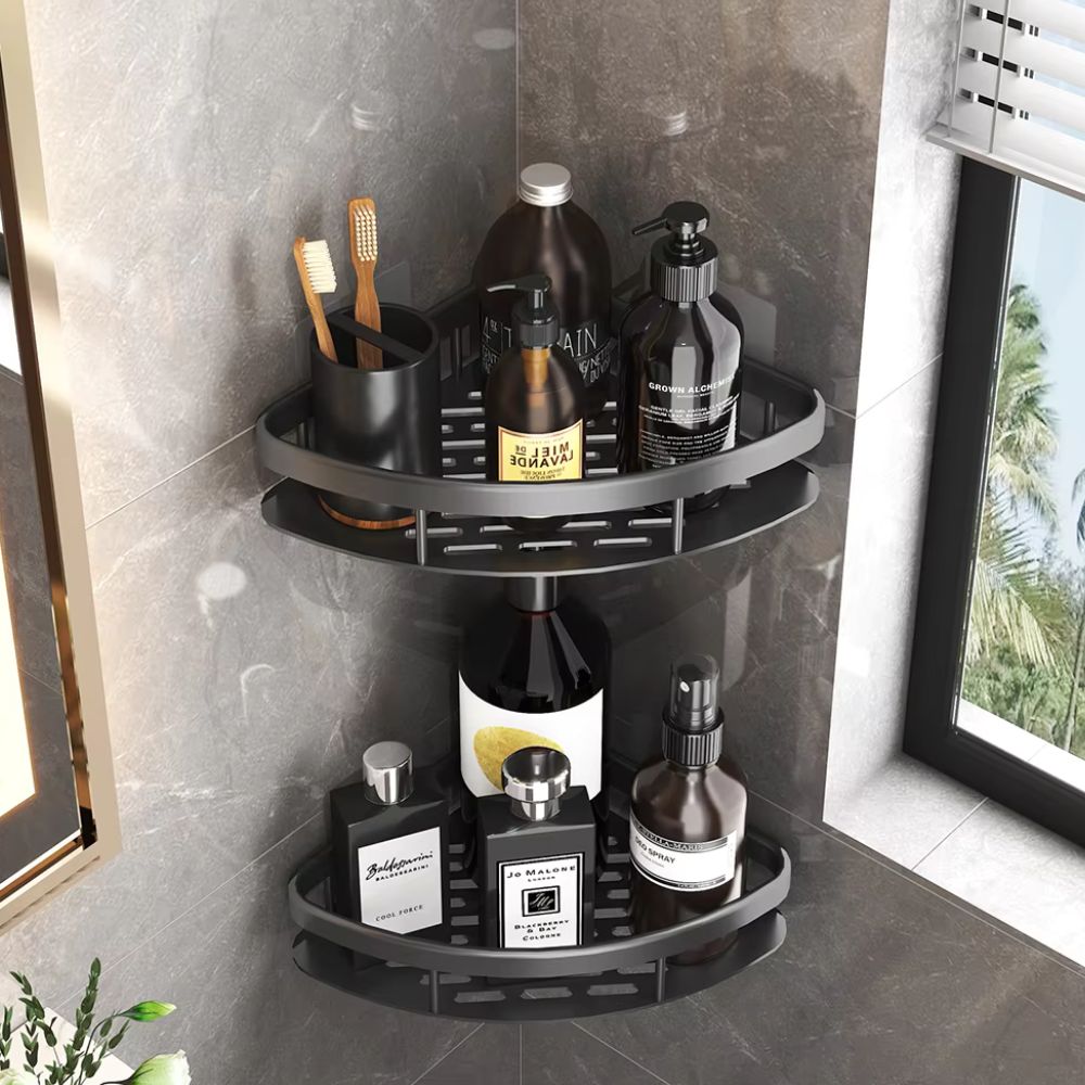 Alera – Étagère de douche en aluminium