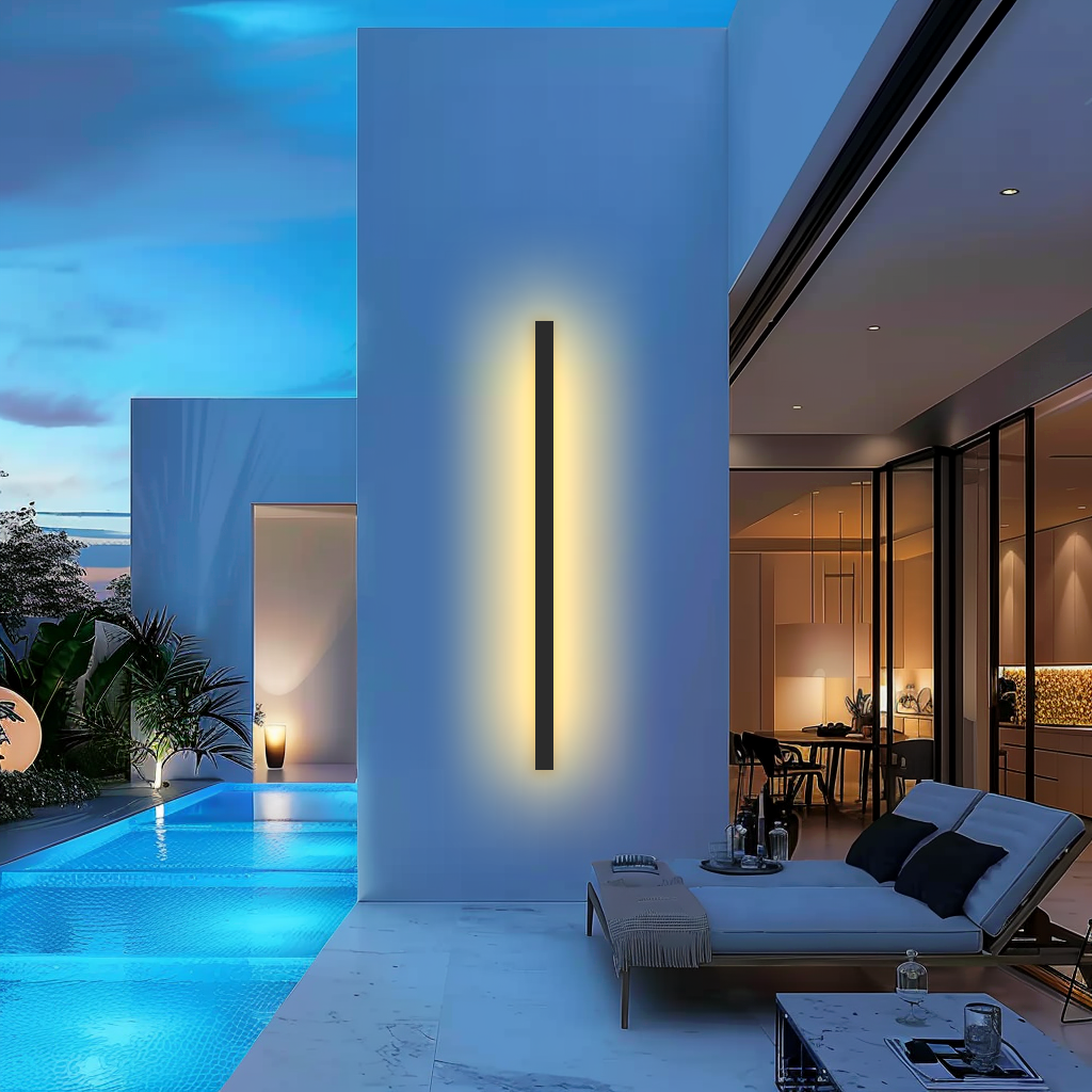 Kumira – Lampe Murale Extérieure Svelte