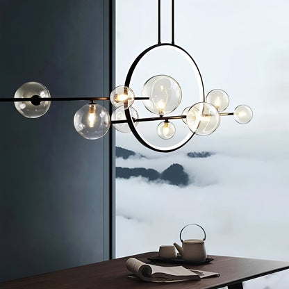 Luneo – Suspension en verre postmoderne