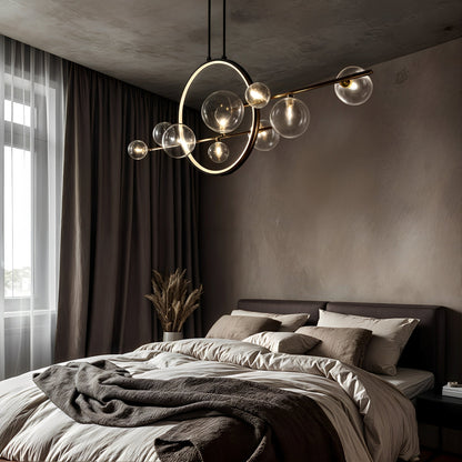Luneo – Suspension en verre postmoderne