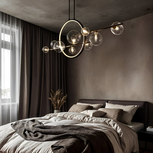 Luneo – Suspension en verre postmoderne