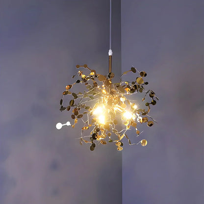 Ayato – Suspension en acier design feuille