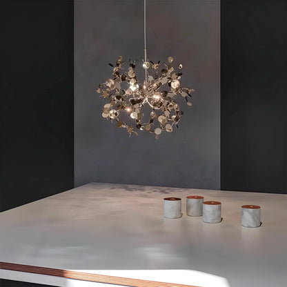 Ayato – Suspension en acier design feuille