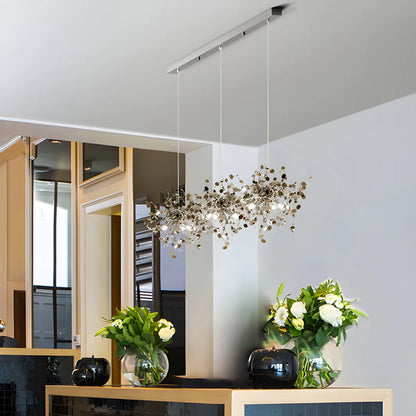 Ayato – Suspension en acier design feuille