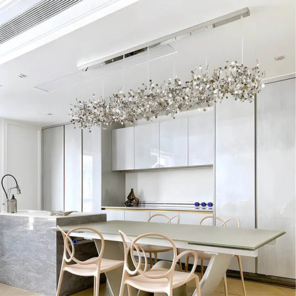 Ayato – Suspension en acier design feuille