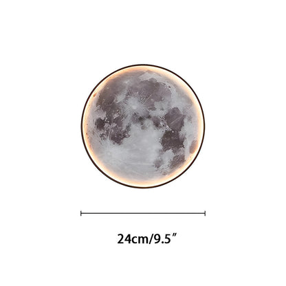 Tsukiko – Applique murale design lune ronde