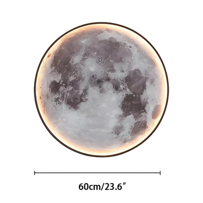 Tsukiko – Applique murale design lune ronde
