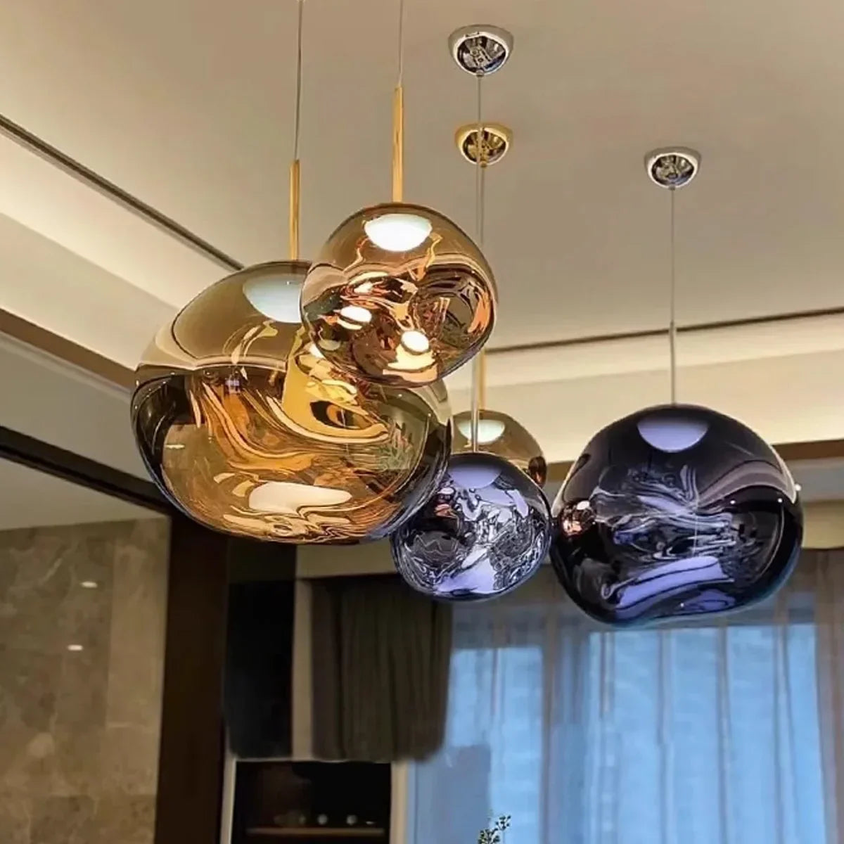 Lunara – Suspension en lave nordique postmoderne