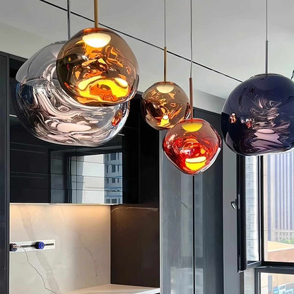 Lunara – Suspension en lave nordique postmoderne
