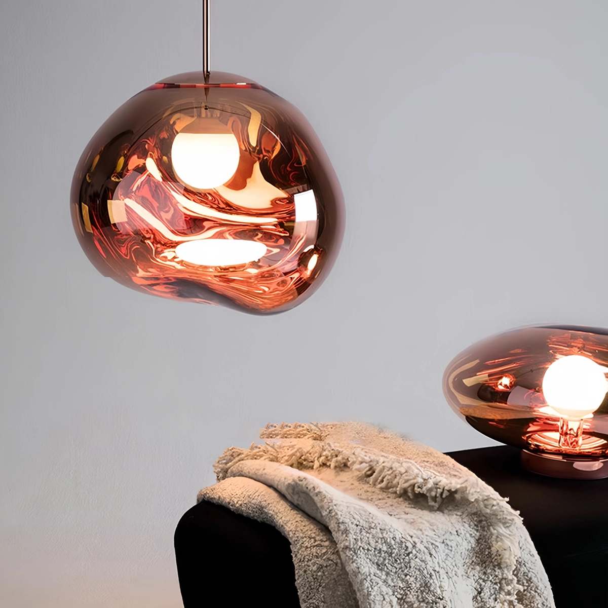 Lunara – Suspension en lave nordique postmoderne