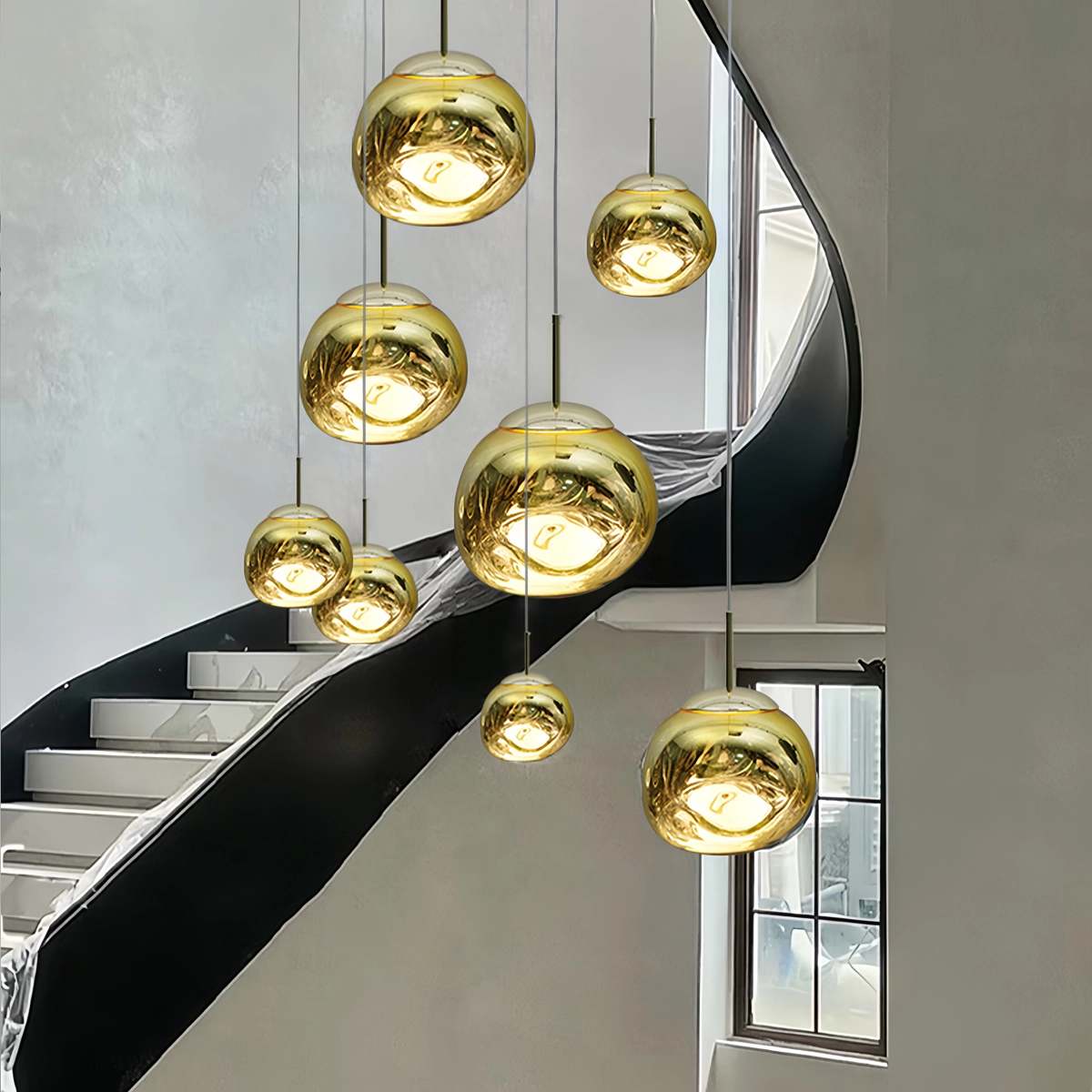 Lunara – Suspension en lave nordique postmoderne