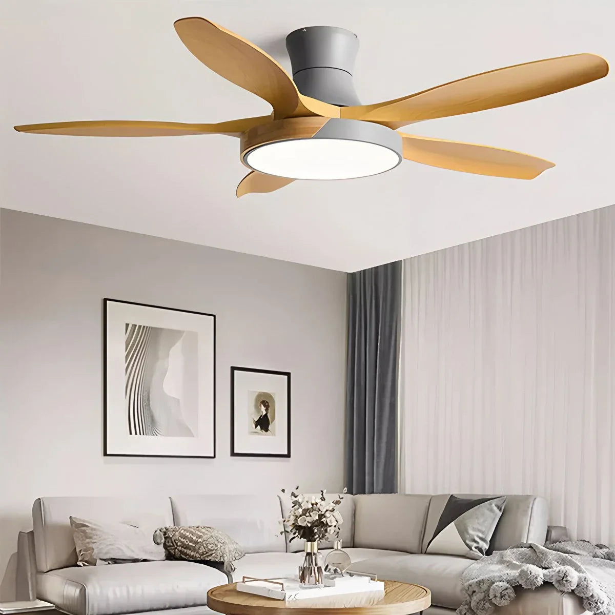 Kazuki – Plafonnier ventilateur nordique