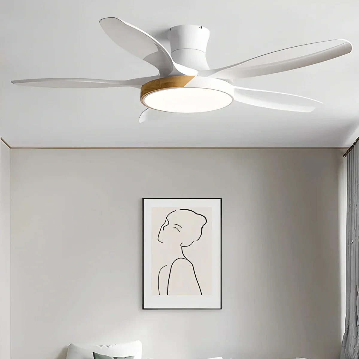 Kazuki – Plafonnier ventilateur nordique