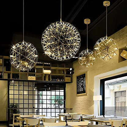 Reina – Lustre design boule LED