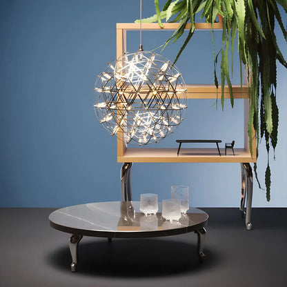 Reina – Lustre design boule LED