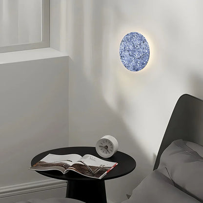 Yura – Applique murale ronde en terrazzo nordique
