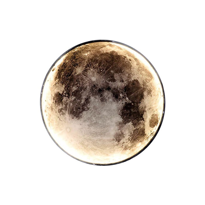 Tsukiko – Applique murale design lune ronde