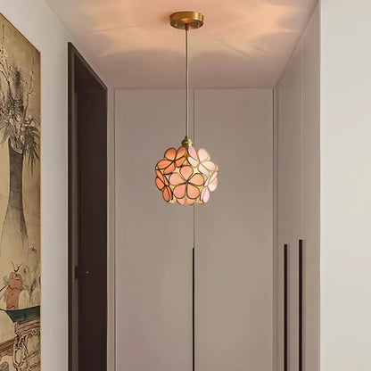 Hanami – Lustre en verre en forme de fleurs japonaises