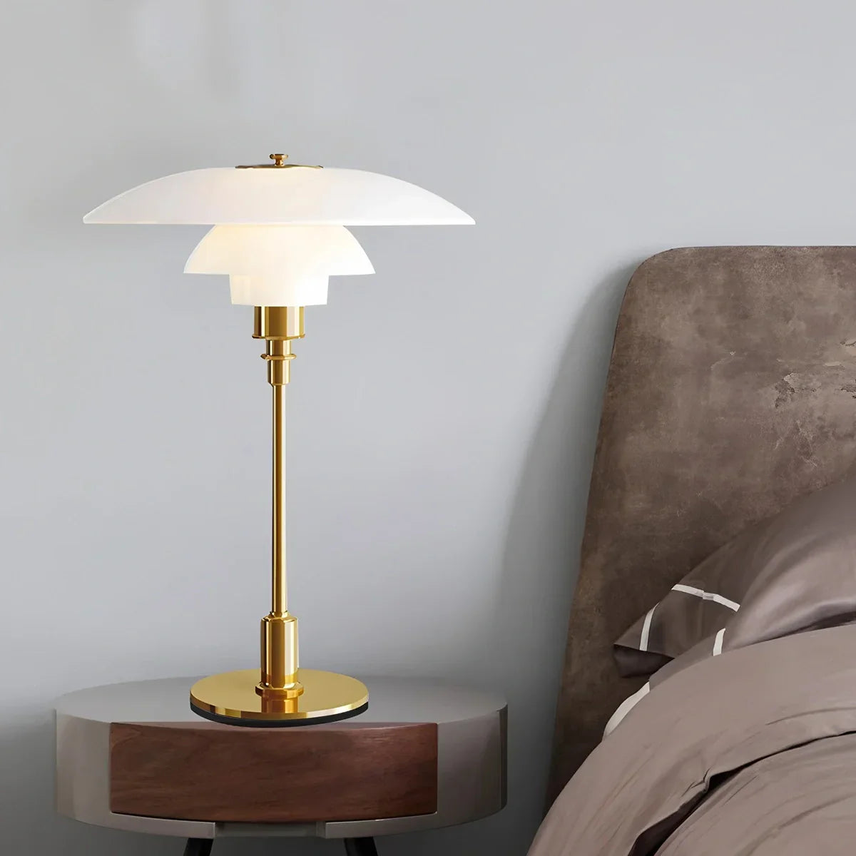 Akemi – Lampe de table artistique en verre