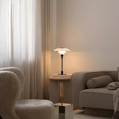 Akemi – Lampe de table artistique en verre