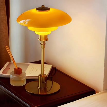 Akemi – Lampe de table artistique en verre