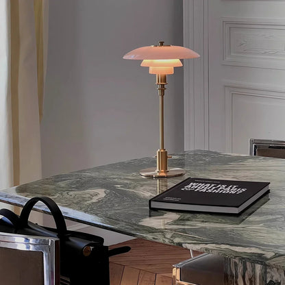 Akemi – Lampe de table artistique en verre