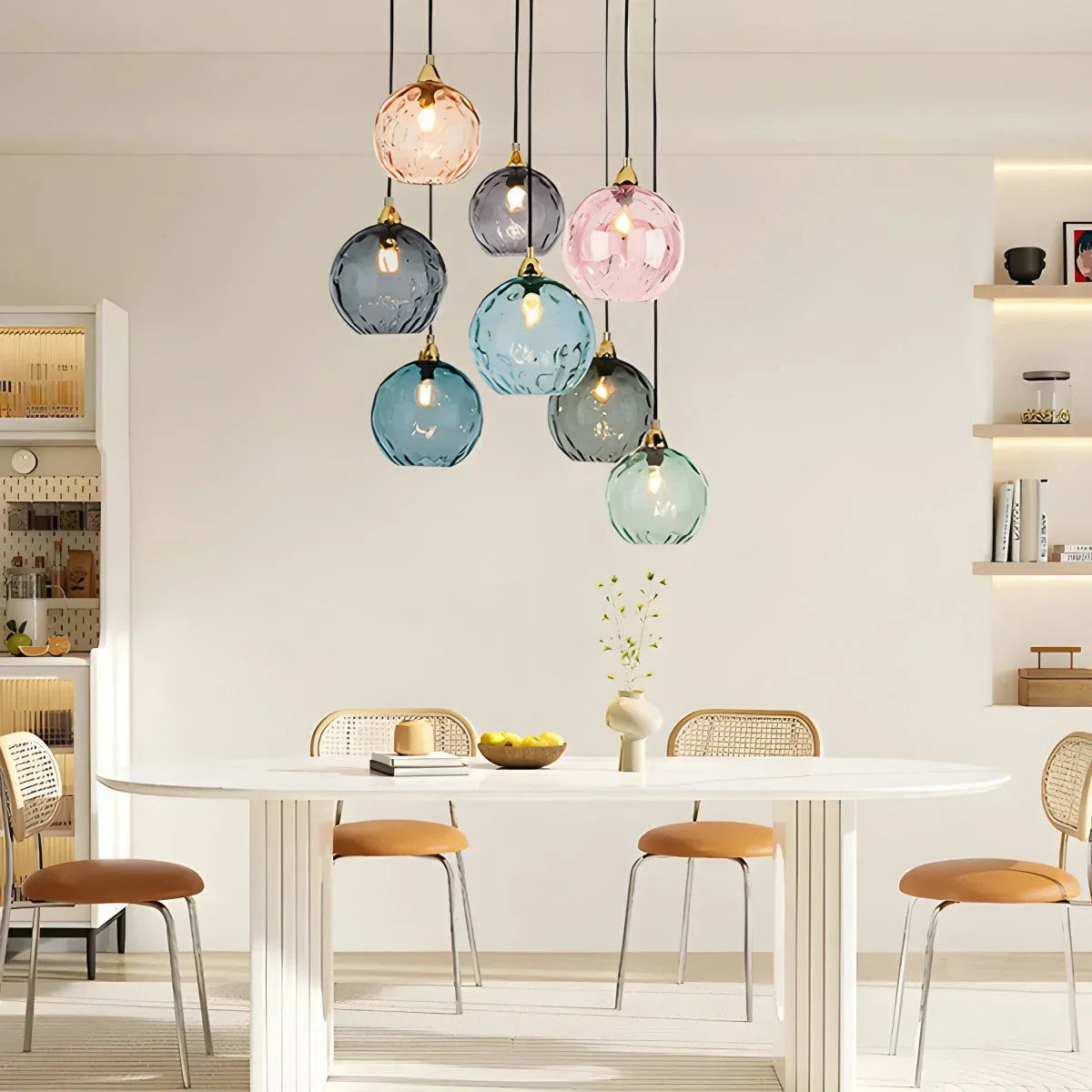 Emiko – Suspension en verre moderne