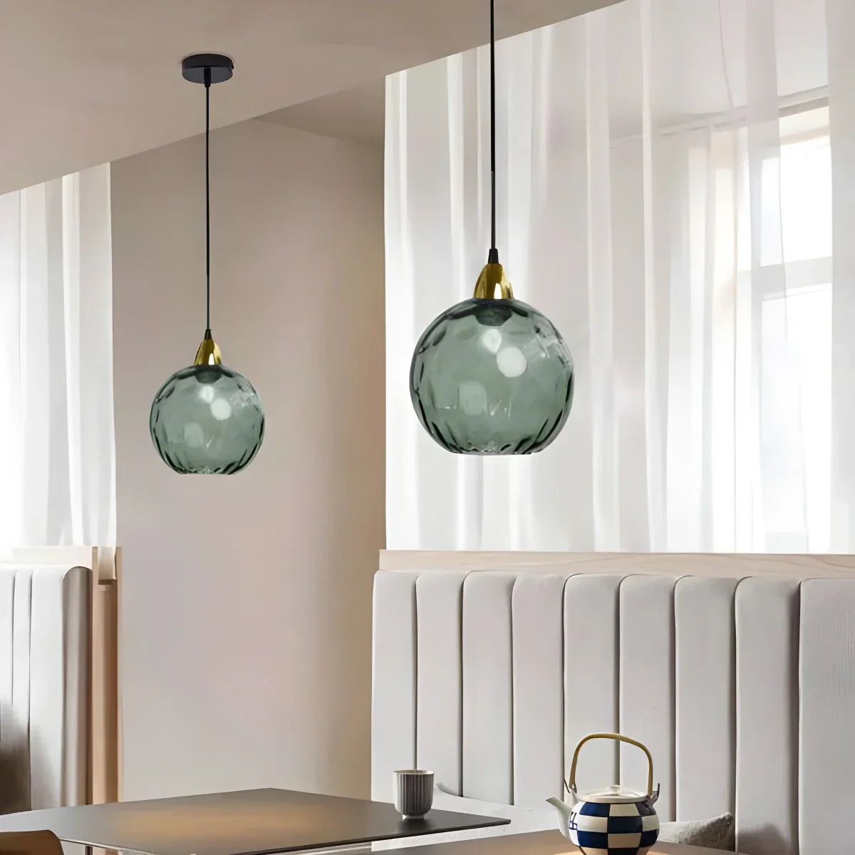 Emiko – Suspension en verre moderne
