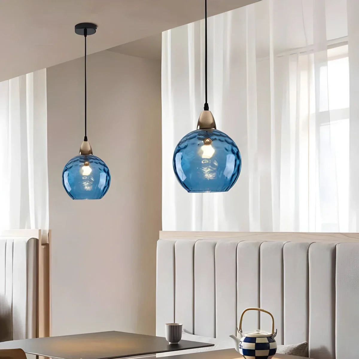 Emiko – Suspension en verre moderne