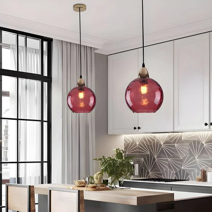 Emiko – Suspension en verre moderne
