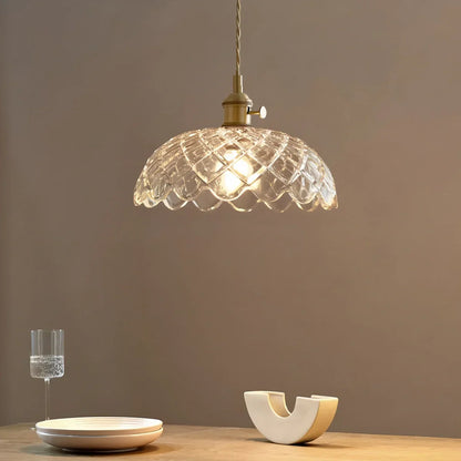 Hiroko – Suspension en verre rétro