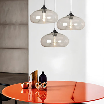 Riku – Suspension en verre loft nordique