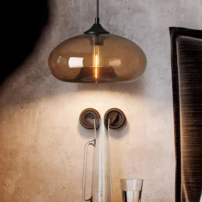 Riku – Suspension en verre loft nordique