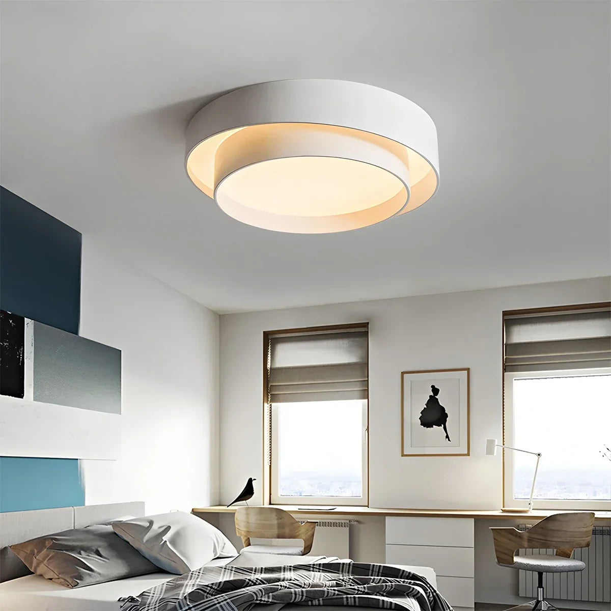 Rikka – Plafonnier LED rond
