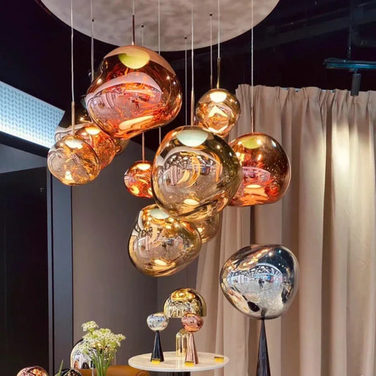 Lunara – Suspension en lave nordique postmoderne