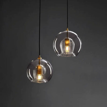 Harumi – Suspension en verre minimaliste