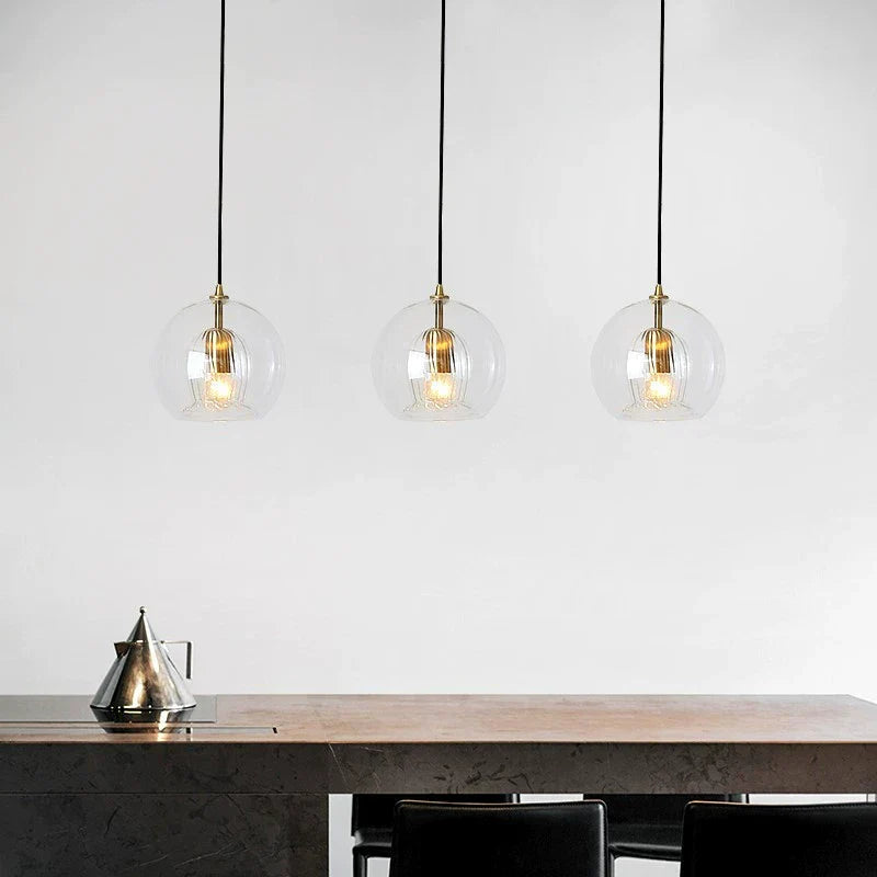 Harumi – Suspension en verre minimaliste